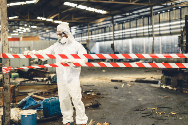 Professional Infectious Disease Decontamination technician working in Deltona, FL